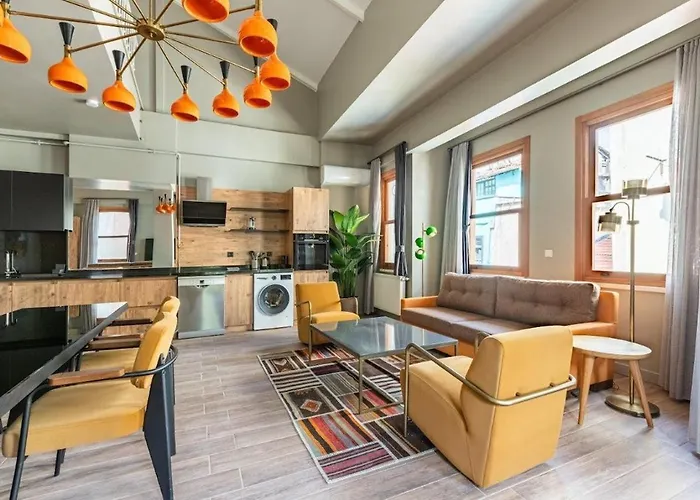 Lägenhet Beautiful Bright Cool Modern 1bd Balat Loft! #329 Istanbul