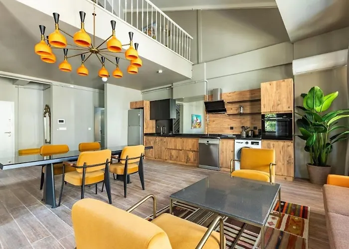 Apartmán Beautiful Bright Cool Modern 1bd Balat Loft! #329 *