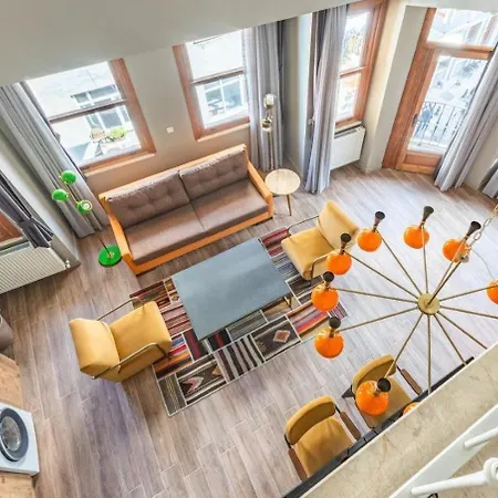 Beautiful Bright Cool Modern 1bd Balat Loft! #329 Apartman Isztambul